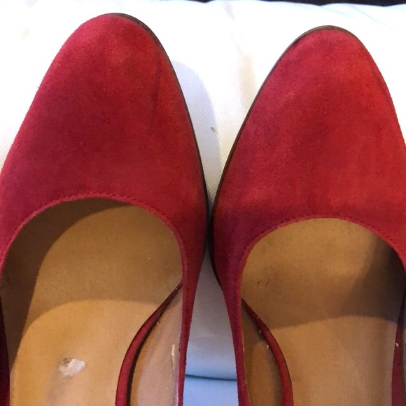 👠 Steven by Steve Madden Deep red suede pumps - Picture 8 of 8